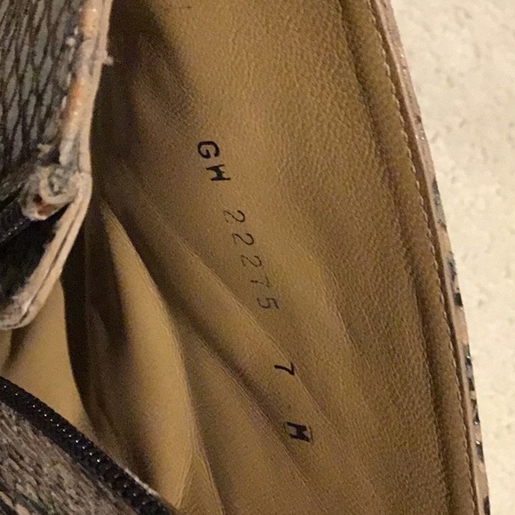 🎈Stuart Weizmann snakeskin boots-like new - Picture 6 of 7